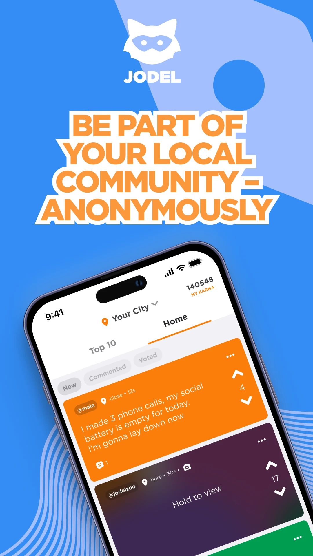 Jodel: Hyperlocal Community screenshot
